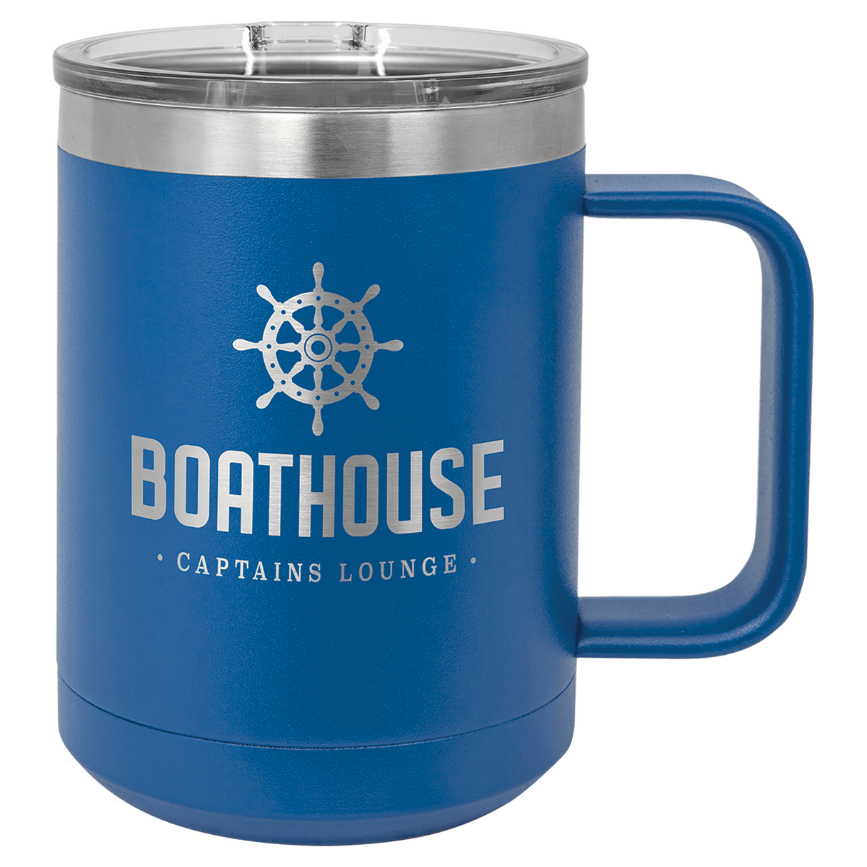 15 oz. Coffee Mug with Clear Slider Lid-AKD Ink