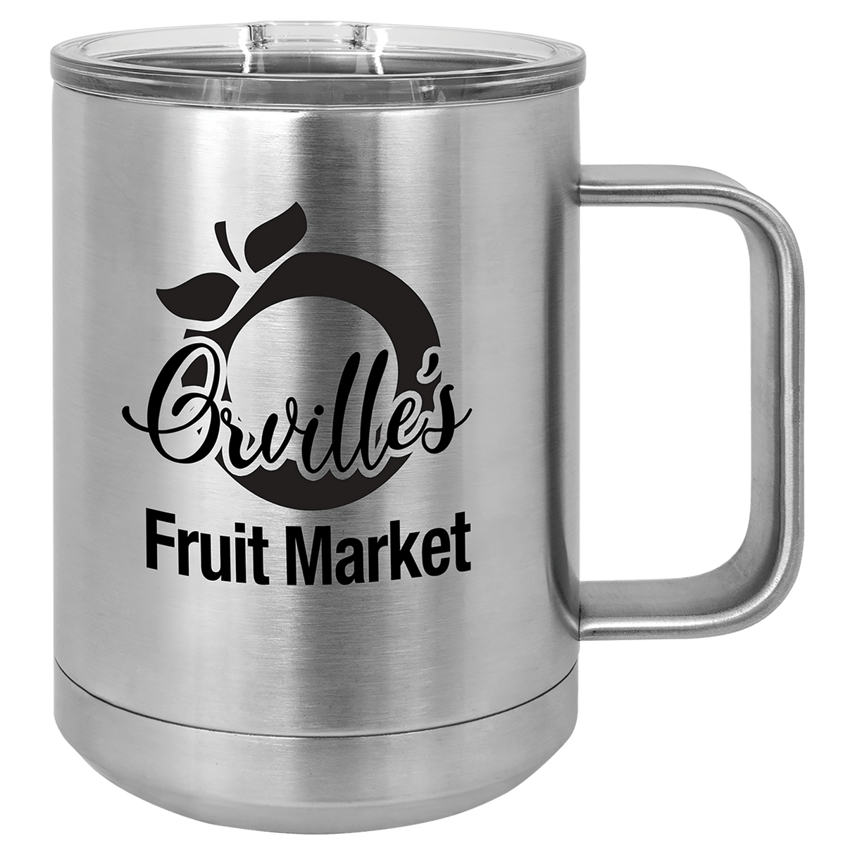 15 oz. Coffee Mug with Clear Slider Lid-AKD Ink