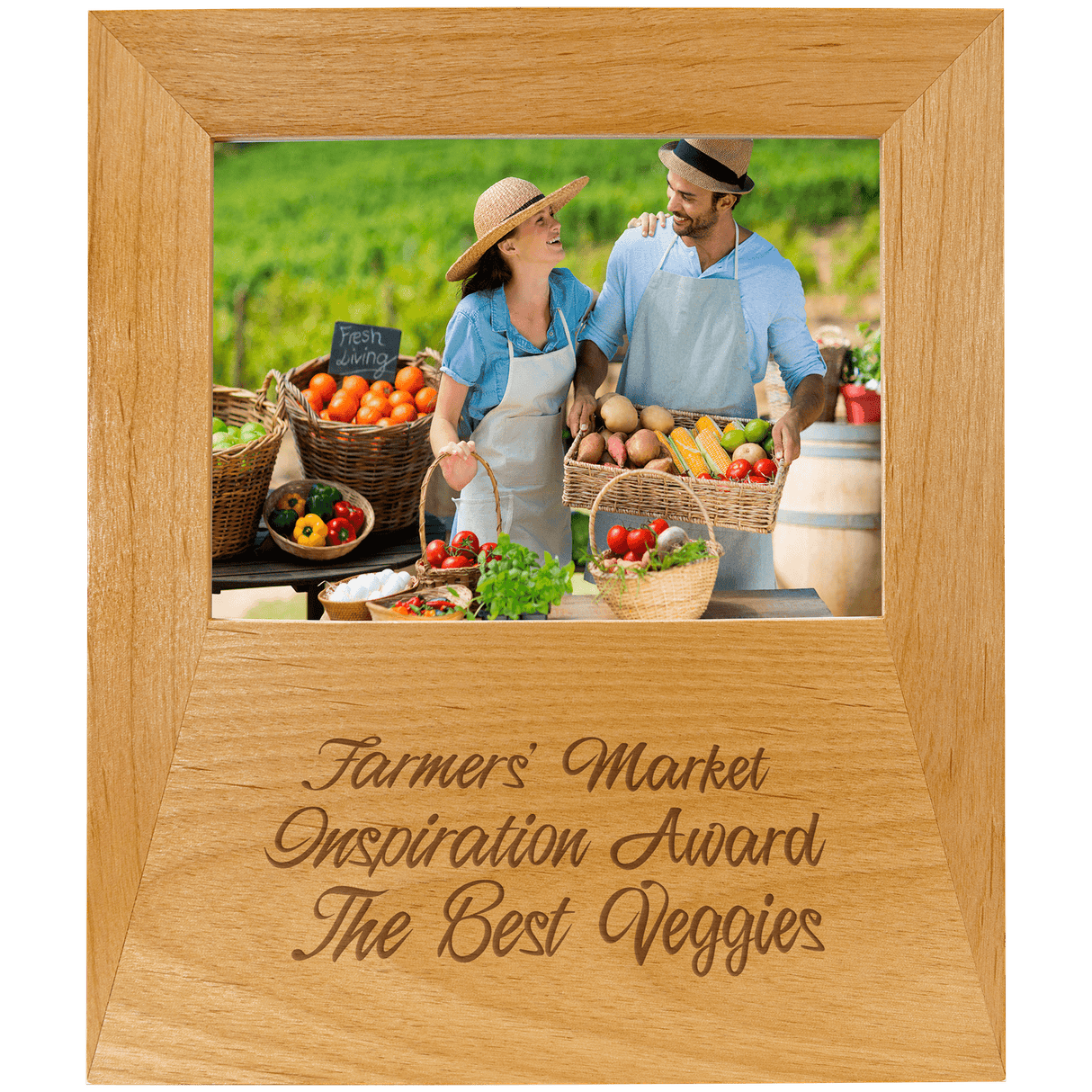 Picture Frame with Engraving Area-AKD Ink