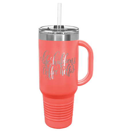 40 oz. Polar Camel Travel Mug with Straw and Snap Lid-AKD Ink