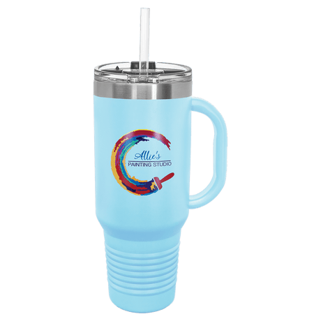 40 oz. Polar Camel Travel Mug with Straw and Snap Lid-AKD Ink