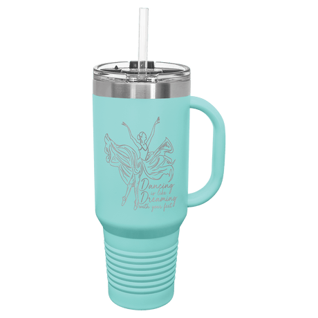40 oz. Polar Camel Travel Mug with Straw and Snap Lid-AKD Ink