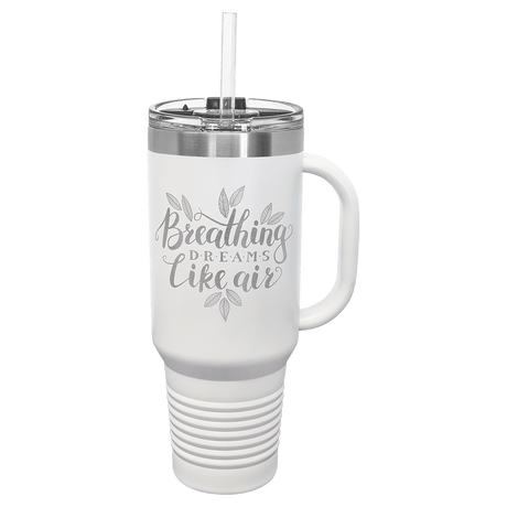 40 oz. Polar Camel Travel Mug with Straw and Snap Lid-AKD Ink