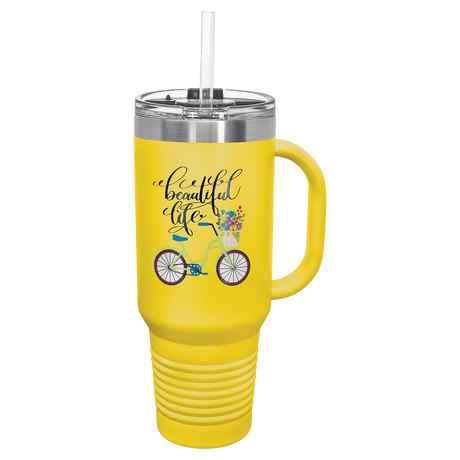 40 oz. Polar Camel Travel Mug with Straw and Snap Lid-AKD Ink