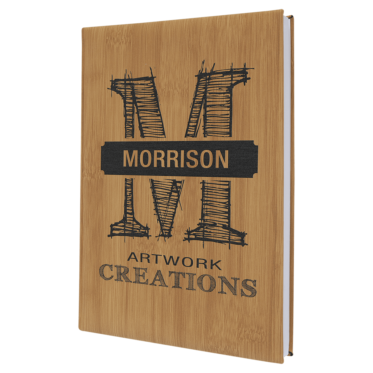 Sketch Book with White Unlined Paper-AKD Ink