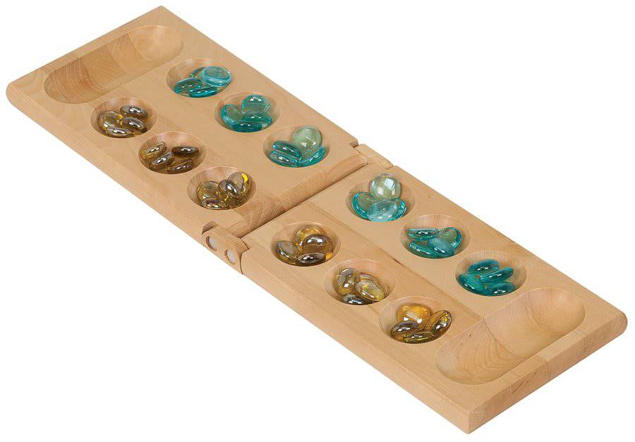 Wood Mancala Game Gift Set-AKD Ink