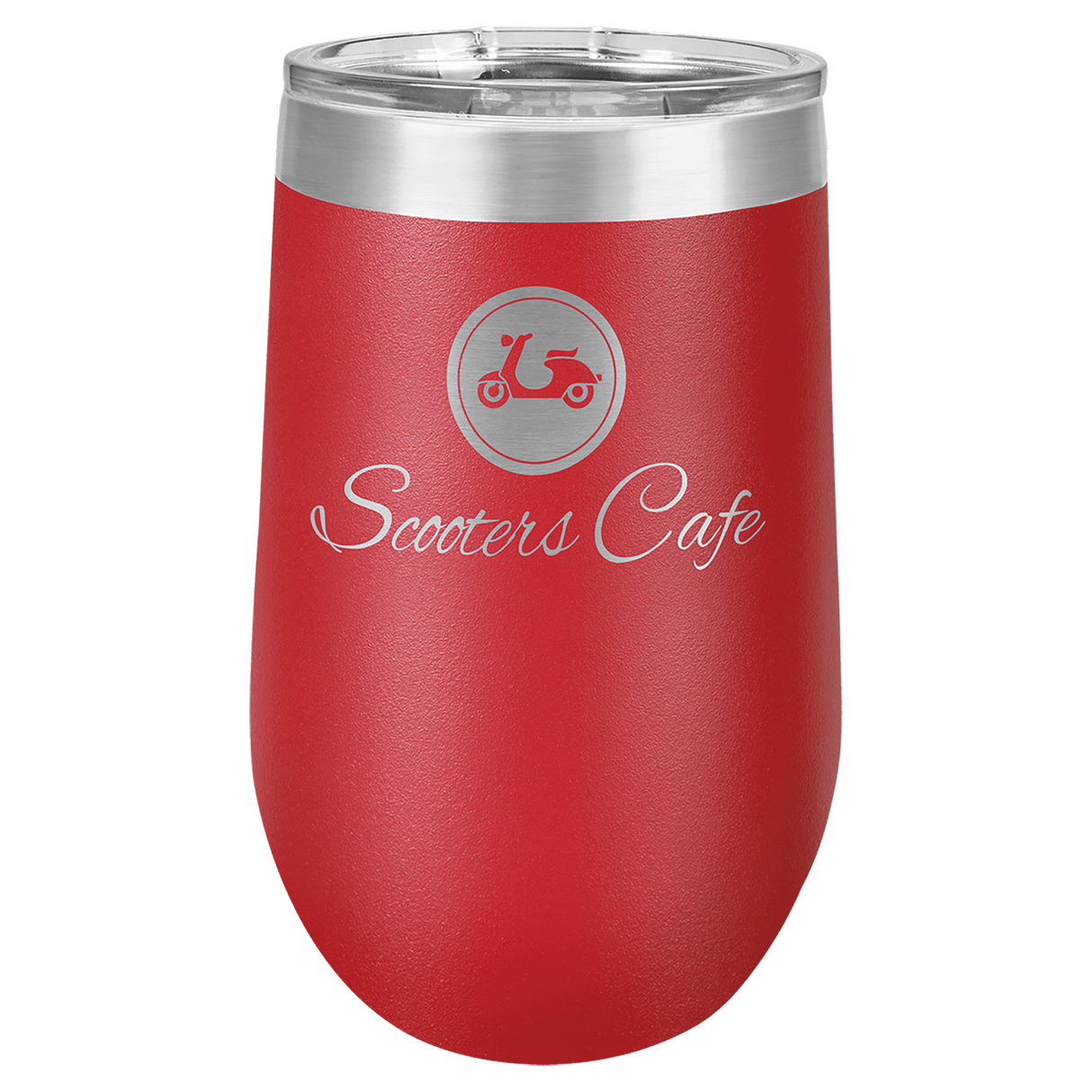 16 oz. Polar Camel Vacuum Insulated Stemless Tumbler with Lid-AKD Ink