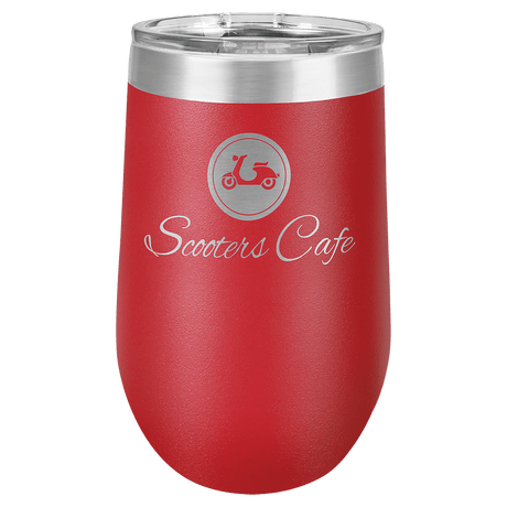 16 oz. Polar Camel Vacuum Insulated Stemless Tumbler with Lid-AKD Ink