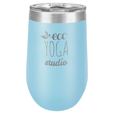 16 oz. Polar Camel Vacuum Insulated Stemless Tumbler with Lid-AKD Ink