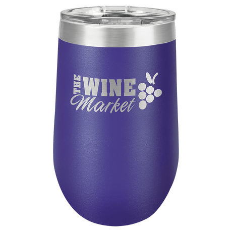 16 oz. Polar Camel Vacuum Insulated Stemless Tumbler with Lid-AKD Ink