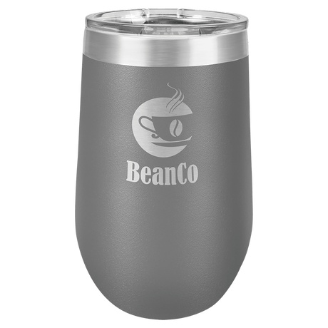 16 oz. Polar Camel Vacuum Insulated Stemless Tumbler with Lid-AKD Ink