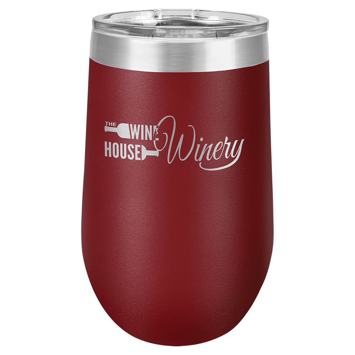 16 oz. Polar Camel Vacuum Insulated Stemless Tumbler with Lid-AKD Ink