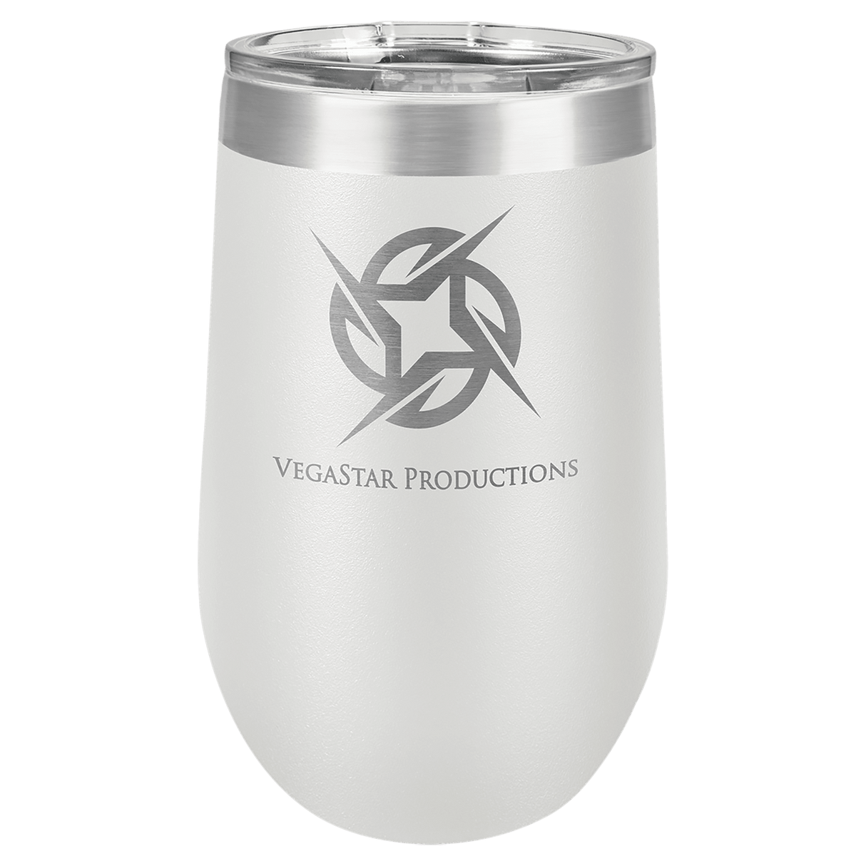 16 oz. Polar Camel Vacuum Insulated Stemless Tumbler with Lid-AKD Ink