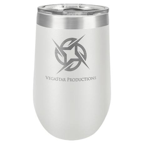 16 oz. Polar Camel Vacuum Insulated Stemless Tumbler with Lid-AKD Ink