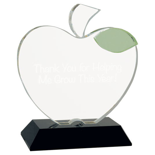 Crystal Apple on Black Base-AKD Ink