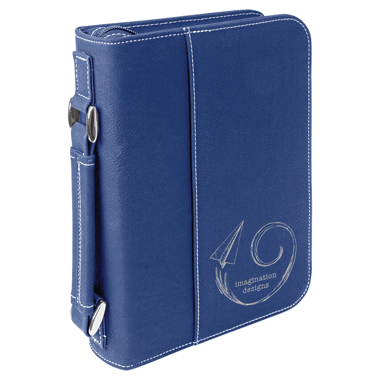 Book/Bible Cover with Handle & Zipper-AKD Ink