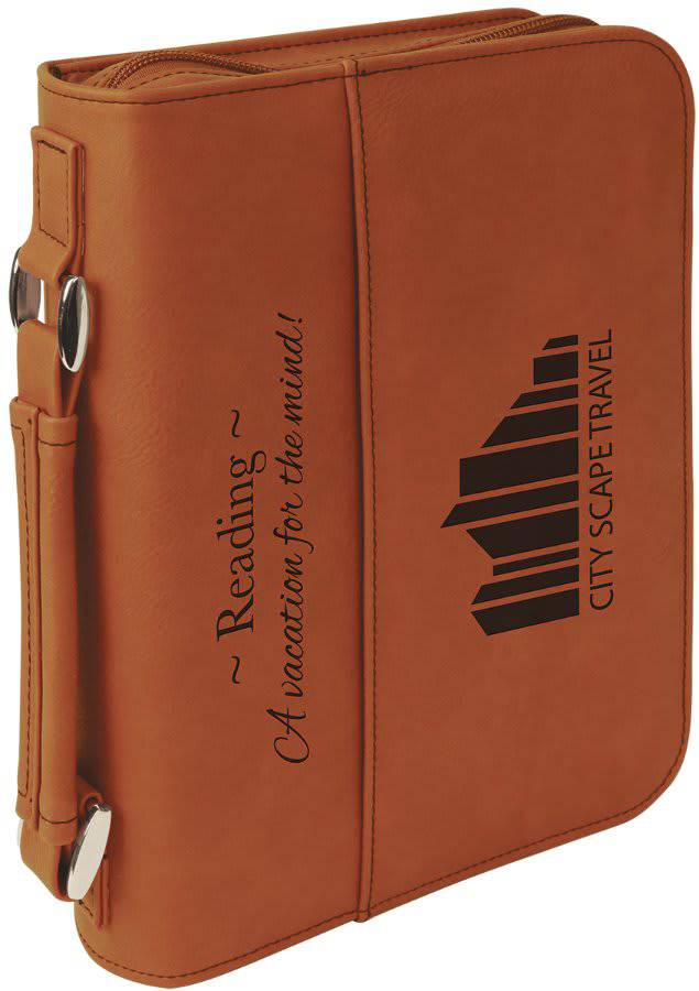 Book/Bible Cover with Handle & Zipper-AKD Ink