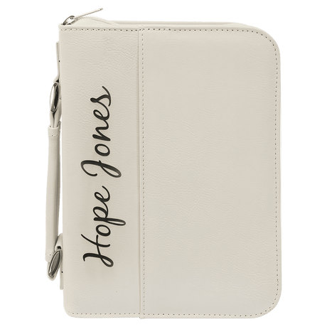 Book/Bible Cover with Handle & Zipper-AKD Ink