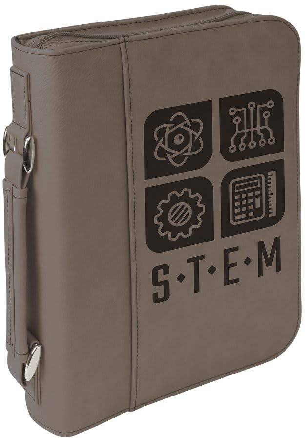 Book/Bible Cover with Handle & Zipper-AKD Ink