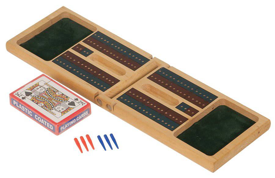 Wood Cribbage Game Gift Set-AKD Ink