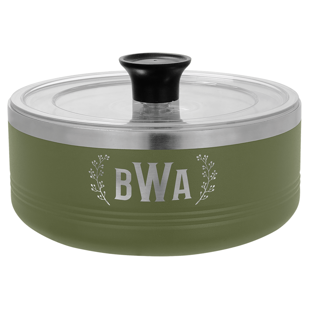 1.25 Quart Polar Camel Serving Bowl with Lid-AKD Ink