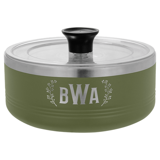 1.25 Quart Polar Camel Serving Bowl with Lid-AKD Ink