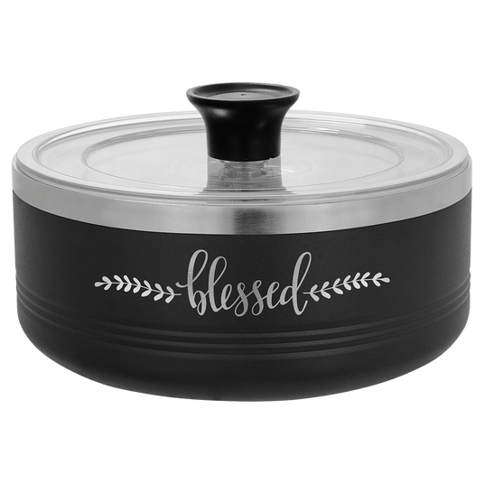 1.25 Polar Camel Quart Serving Bowl with Lid-AKD Ink