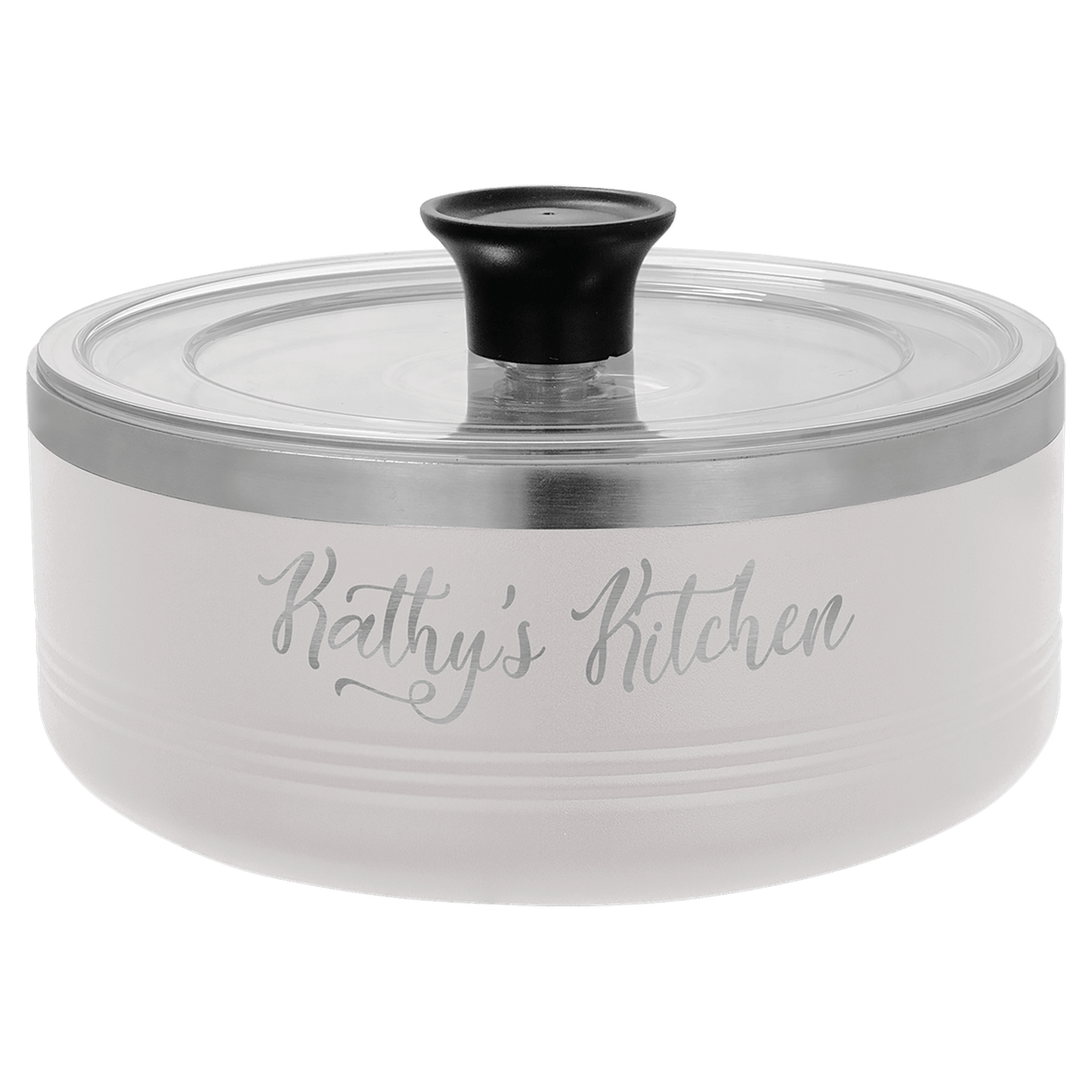 1.25 Polar Camel Quart Serving Bowl with Lid-AKD Ink