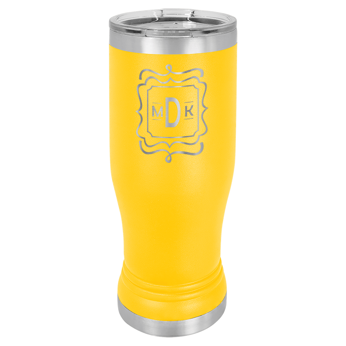14 oz. Polar Camel Pilsner with Clear Lid-AKD Ink