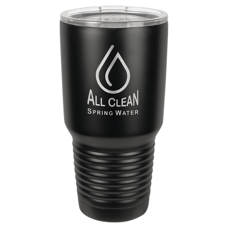 30 oz. Polar Camel Ringneck Tumbler with Clear Lid-No Top Ring-AKD Ink
