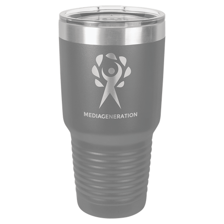 30 oz. Polar Camel Vacuum Insulated Ringneck Tumbler with Clear Lid-AKD Ink