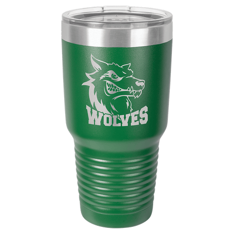 30 oz. Polar Camel Vacuum Insulated Ringneck Tumbler with Clear Lid-AKD Ink