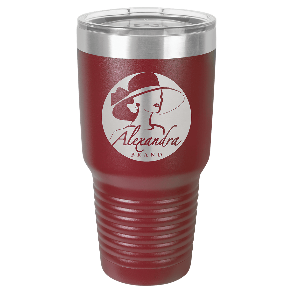 30 oz. Polar Camel Vacuum Insulated Ringneck Tumbler with Clear Lid-AKD Ink