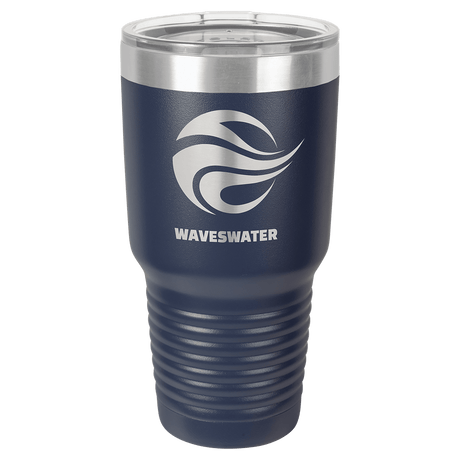 30 oz. Polar Camel Vacuum Insulated Ringneck Tumbler with Clear Lid-AKD Ink