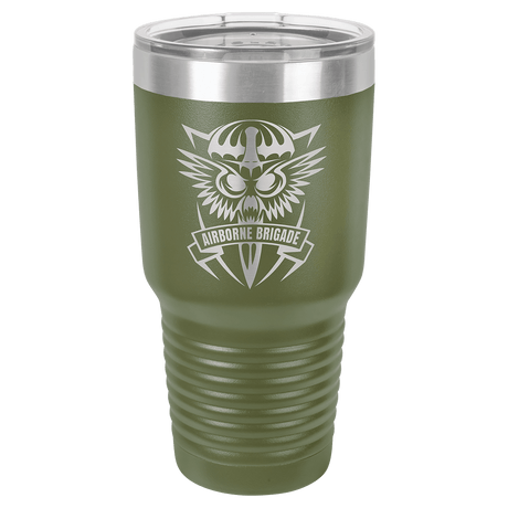 30 oz. Polar Camel Vacuum Insulated Ringneck Tumbler with Clear Lid-AKD Ink