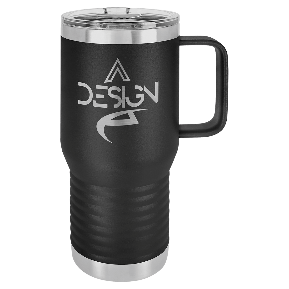 20 oz. Polar Camel Travel Mug with Clear Slider Lid-AKD Ink