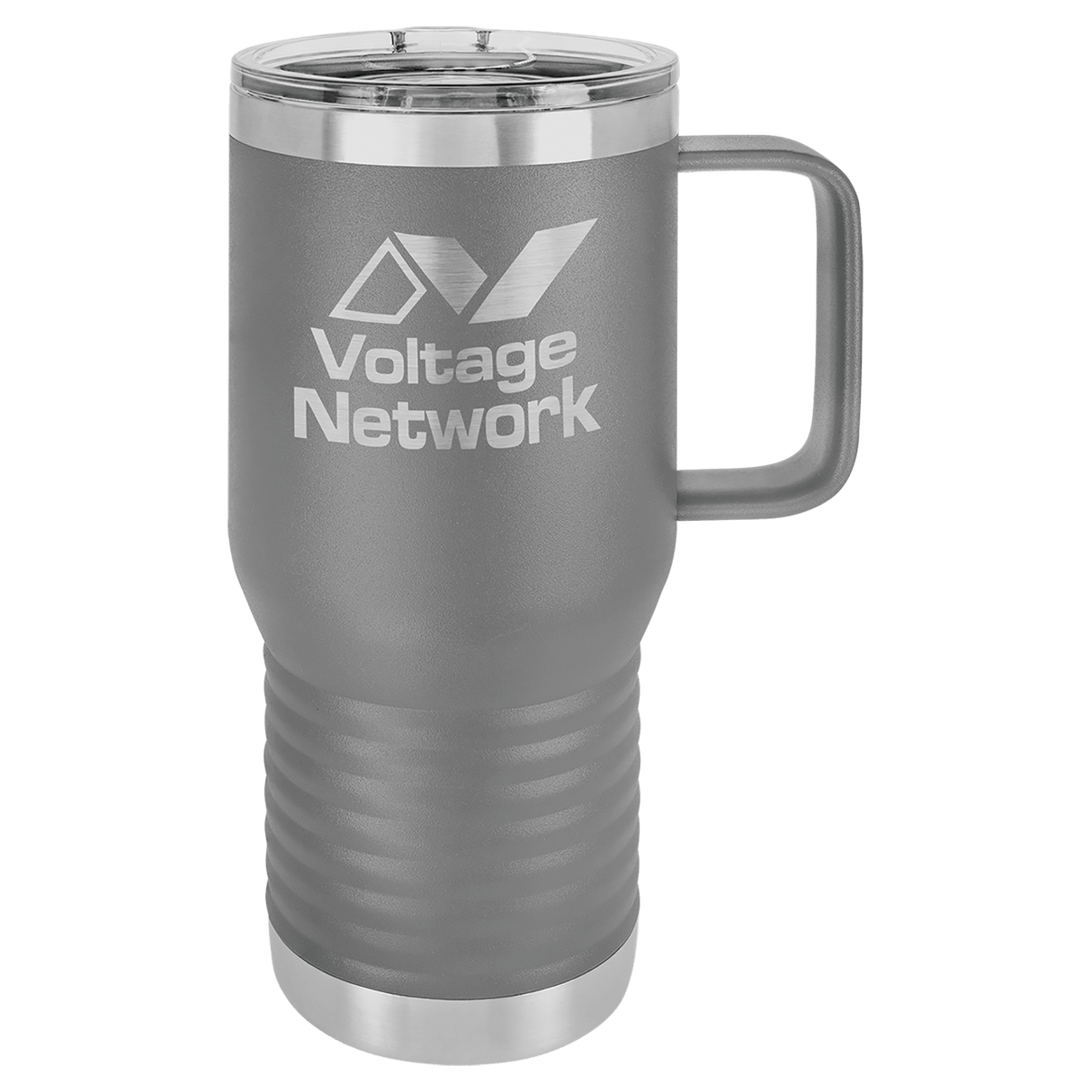 20 oz. Polar Camel Travel Mug with Clear Slider Lid-AKD Ink