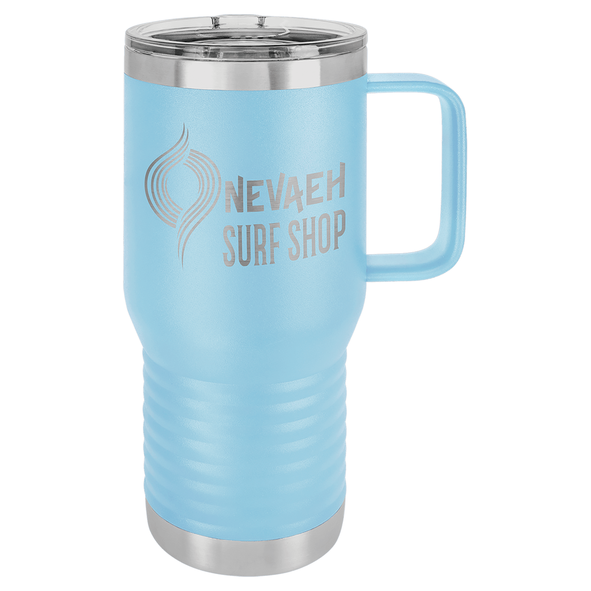 20 oz. Polar Camel Travel Mug with Clear Slider Lid-AKD Ink