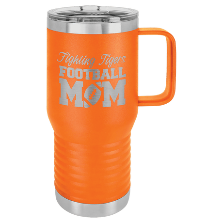 20 oz. Polar Camel Travel Mug with Clear Slider Lid-AKD Ink