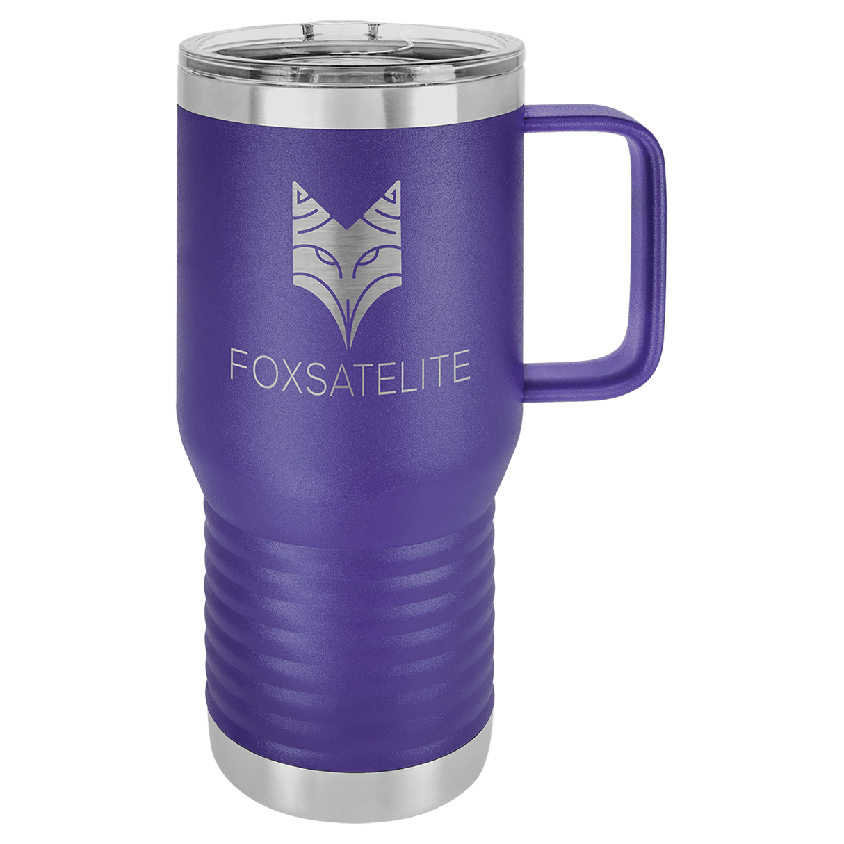 20 oz. Polar Camel Travel Mug with Clear Slider Lid-AKD Ink