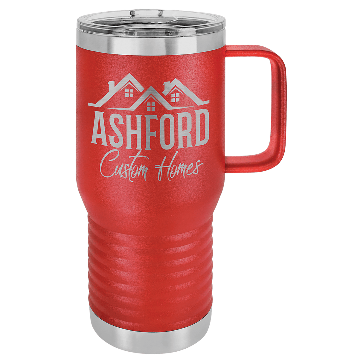 20 oz. Polar Camel Travel Mug with Clear Slider Lid-AKD Ink