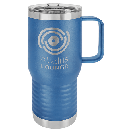 20 oz. Polar Camel Travel Mug with Clear Slider Lid-AKD Ink