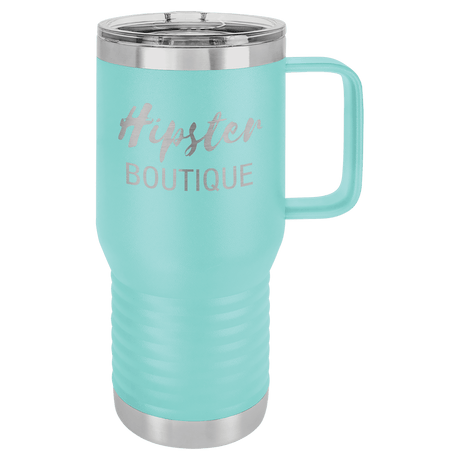 20 oz. Polar Camel Travel Mug with Clear Slider Lid-AKD Ink