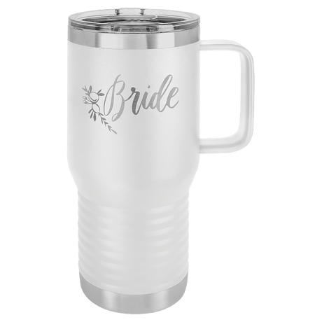 20 oz. Polar Camel Travel Mug with Clear Slider Lid-AKD Ink