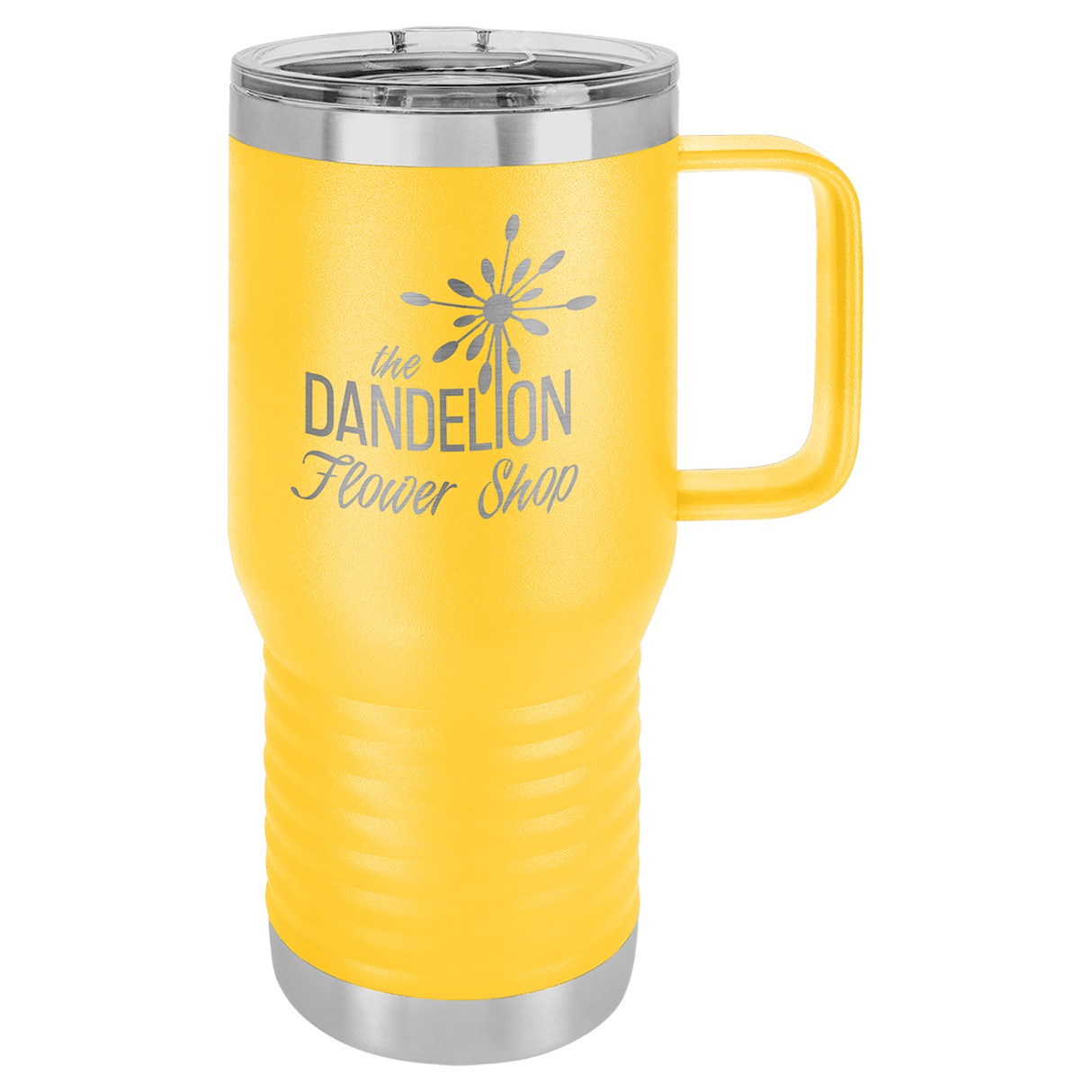 20 oz. Polar Camel Travel Mug with Clear Slider Lid-AKD Ink
