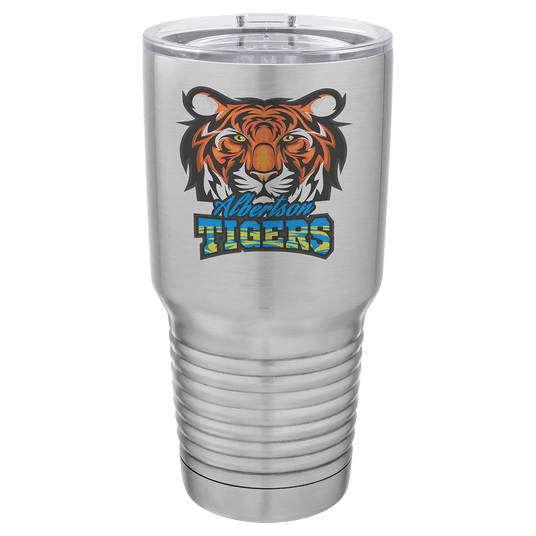 Sublimatable Polar Camel 30 oz. Stainless Steel Vacuum Insulated Tumbler w/Lid-AKD Ink