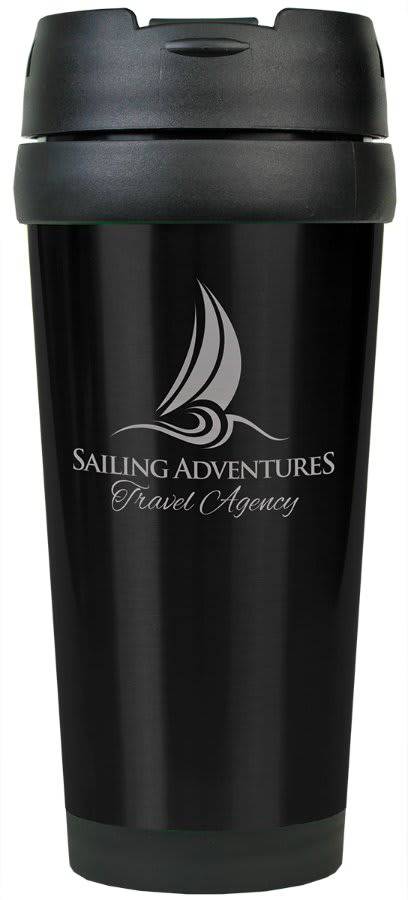 16 oz. Stainless Steel Travel Mug without Handle-AKD Ink