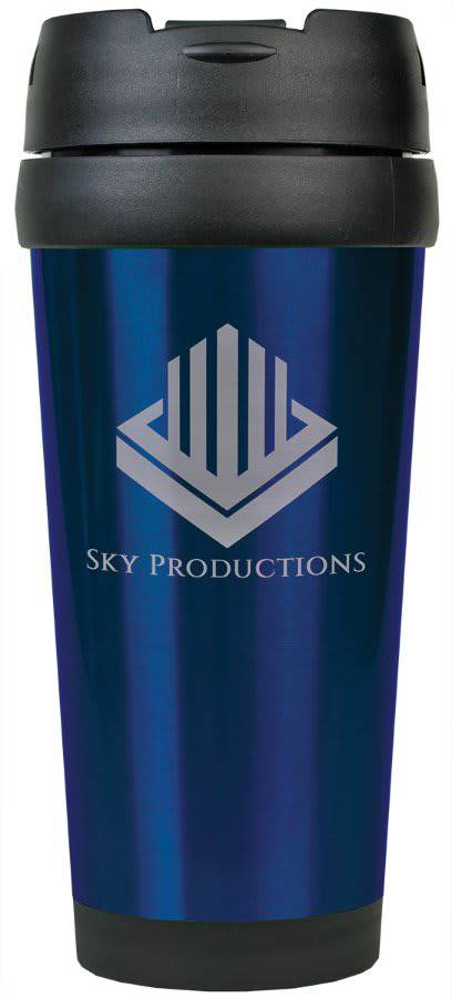16 oz. Stainless Steel Travel Mug without Handle-AKD Ink