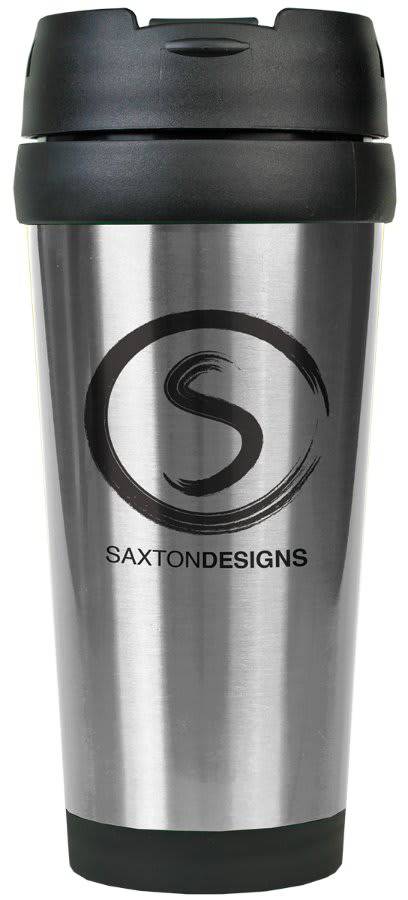 16 oz. Stainless Steel Travel Mug without Handle-AKD Ink
