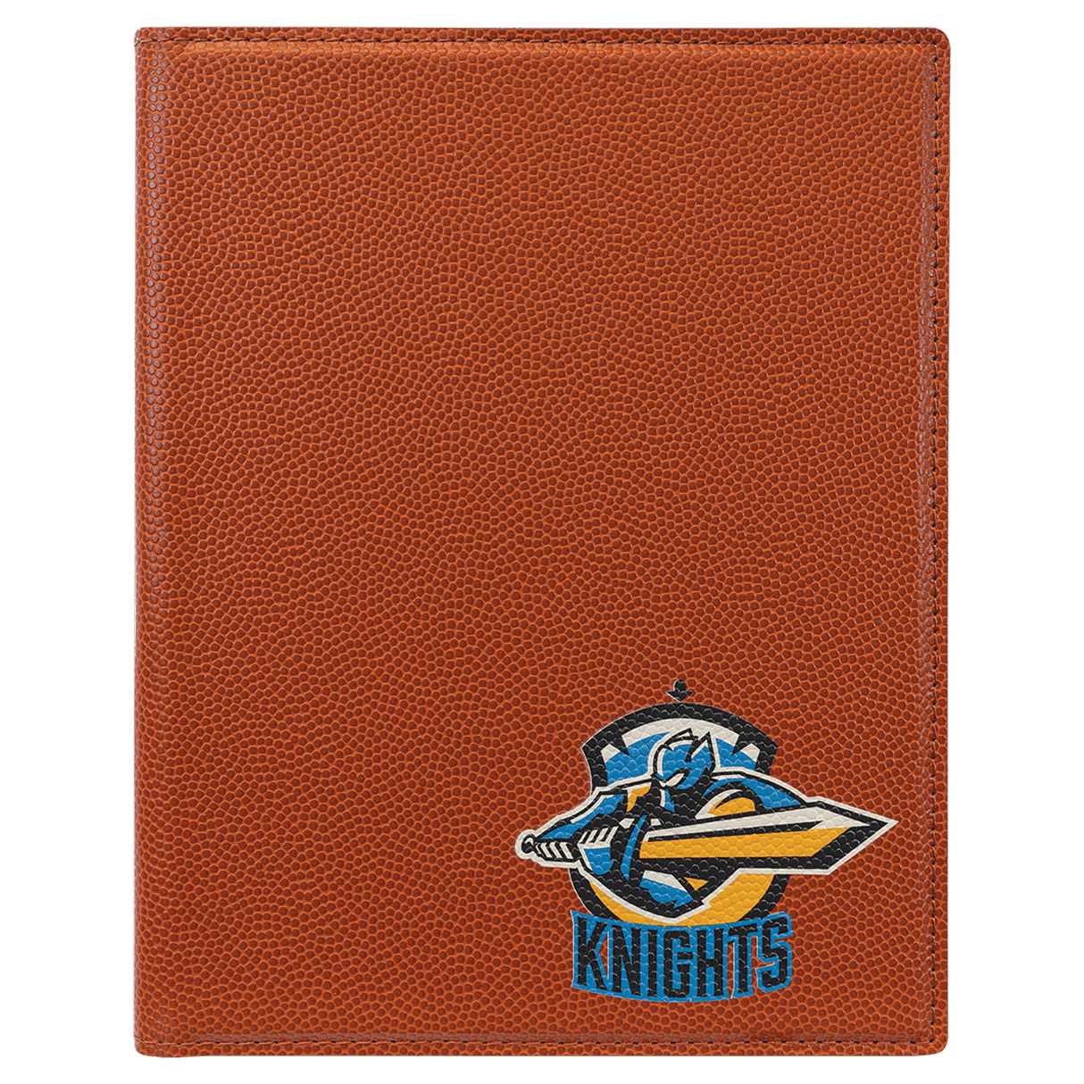 7" x 9" Basketball Small Portfolio with Notepad-AKD Ink